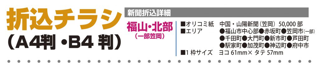 新聞折り込み詳細